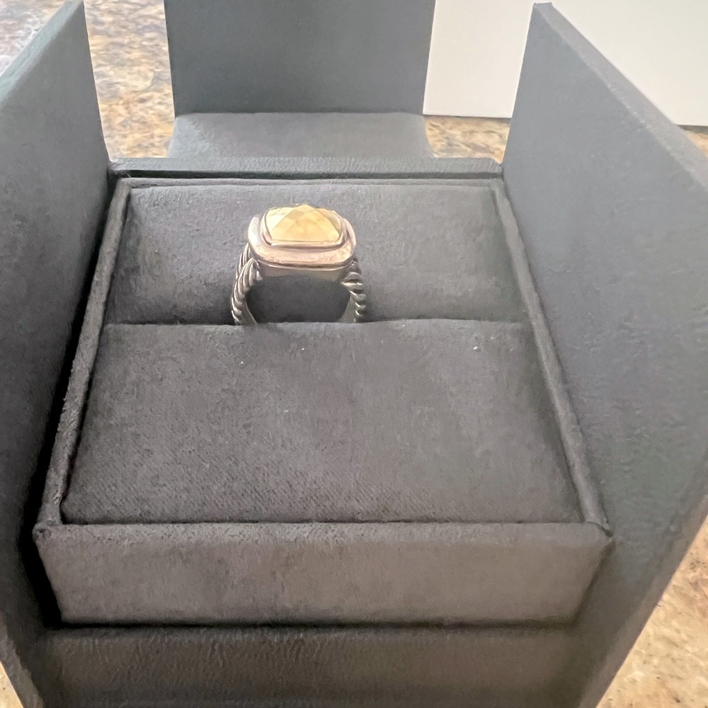 David Yurman Albion Ring in Gold and Silver